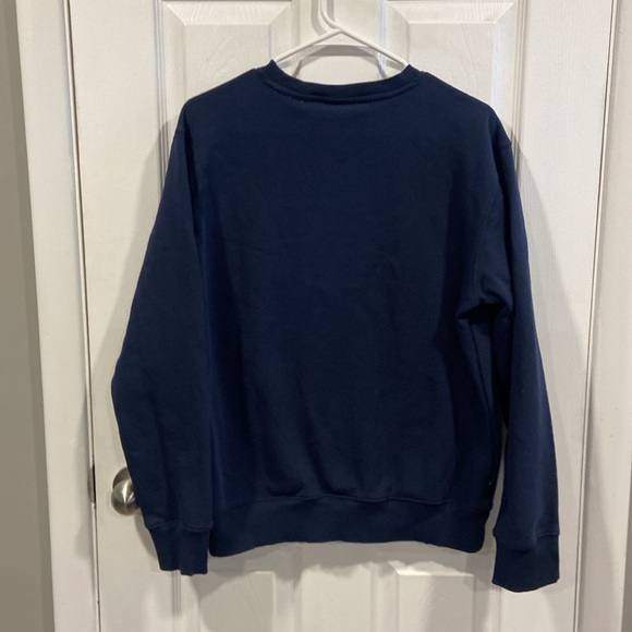 Timberland Navy Crew Neck Sweatshirt Size Medium - Picture 2 of 2